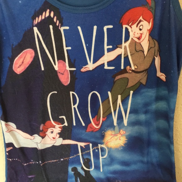 Disney Peter Pan Graphic Tank SZ L - Picture 3 of 4